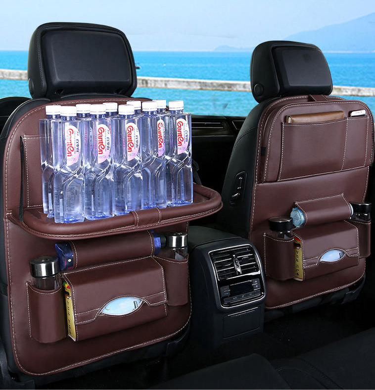 Luxury Leather Backseat Organizer™